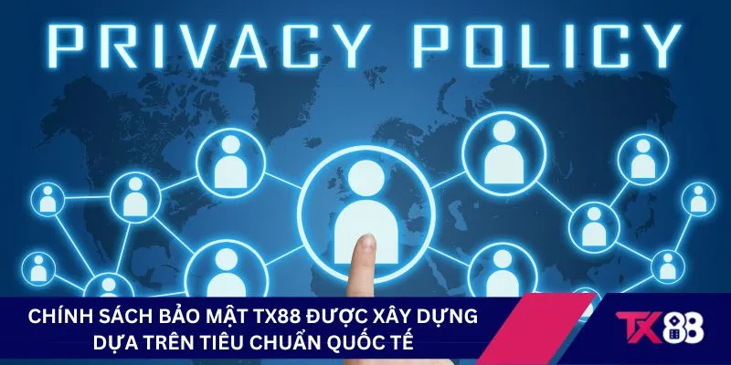 Chính sách bảo mật TX88 được xây dựng dựa trên tiêu chuẩn quốc tế